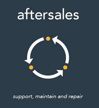 Aftersales - Support, maintain and repair