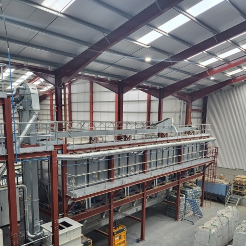 Seed Technology’s new future-proofed automated grass seed mixing plant from  McArthur BDC increases output, accuracy of mixing and reduces labour requirements, driving up the bottom line   