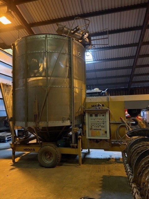 Used Mecmar D 20 T Mobile Grain Drier  0