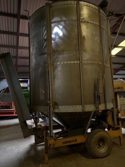 Used Mecmar D 20 T Mobile Grain Drier  1