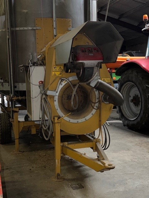 Used Mecmar D 20 T Mobile Grain Drier  3