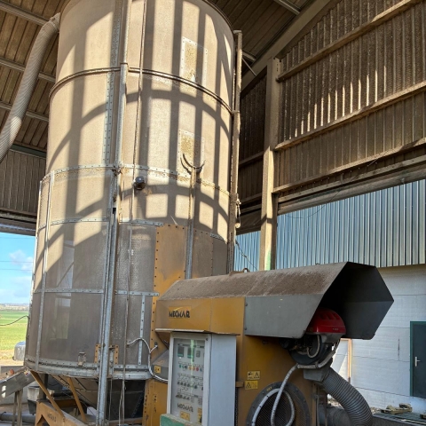 Used Mecmar SSI 28 T Mobile Grain Drier 