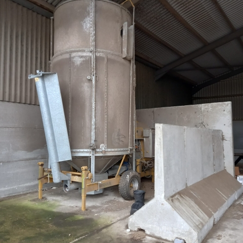 Used STR 13T Mobile Grain Drier 